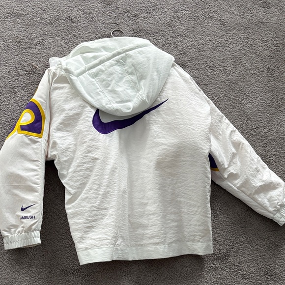 Lakers x Nike x Ambush White and Purple Jacket - Picture 8 of 13